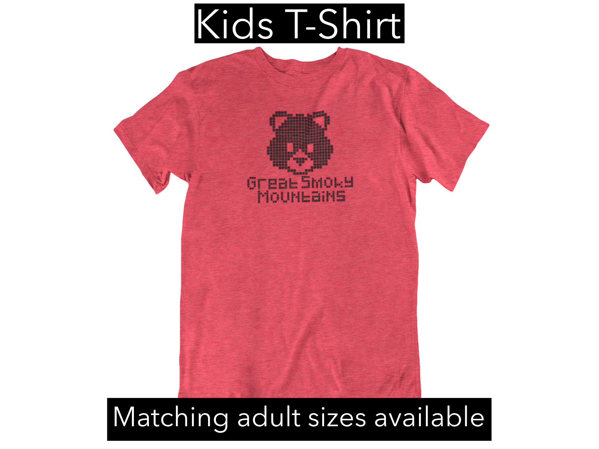 Pixel Bear - kids shirt - matching Gatlinburg Vacation shirt | The Soft ...